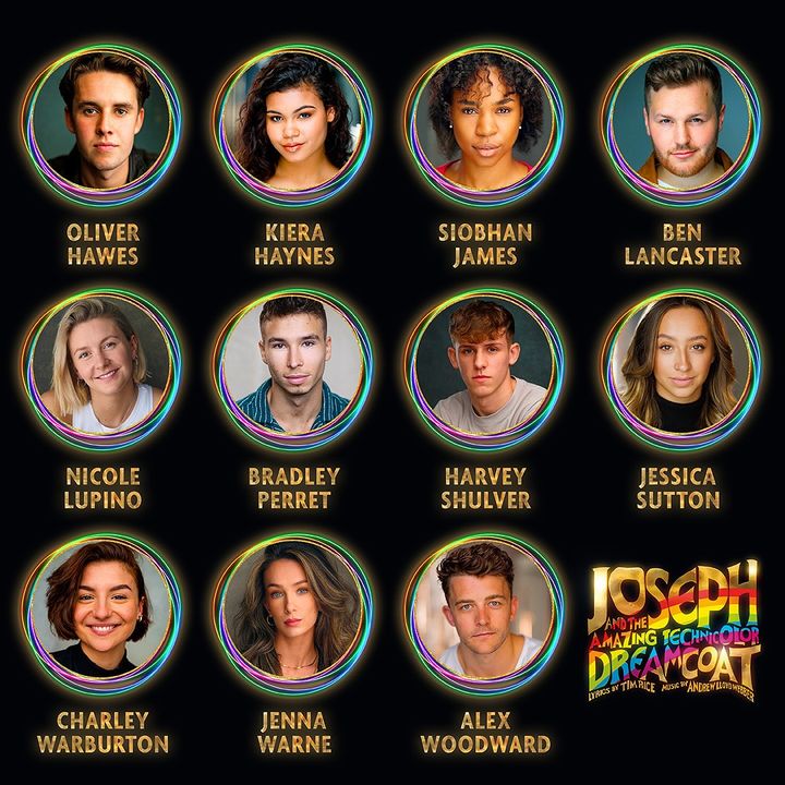 Joseph and the Amazing Technicolor Dreamcoat 8 Joseph Tour Cast 2025