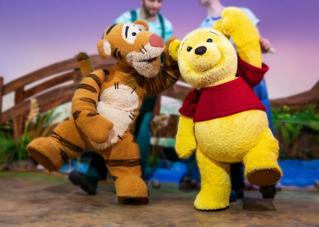 Winnie The Pooh - The Musical 4 Tigger and Winnie from Winnie the Pooh - The Musical