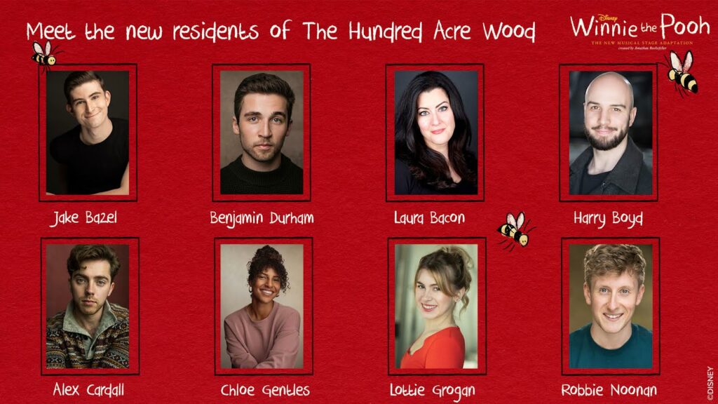 Winnie the Pooh Tour Cast 2023