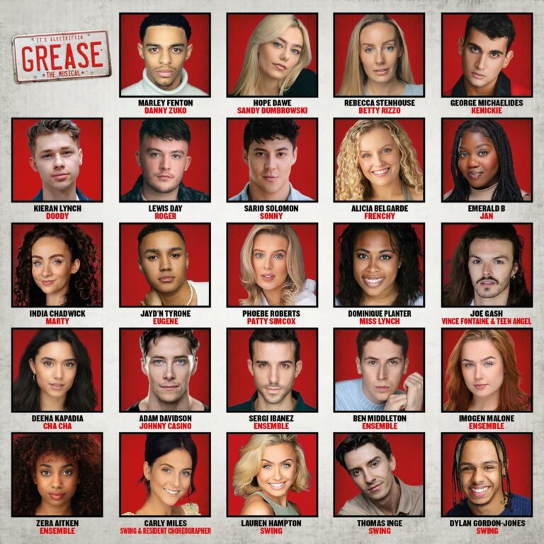 GREASE The Musical UK Tour 2024 Dates & Tickets