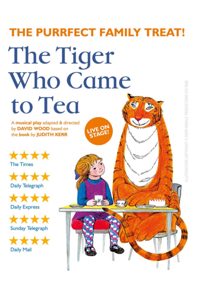 TOURING MUSICALS A-Z 165 The Tiger Who Came To Tea tour 2026
