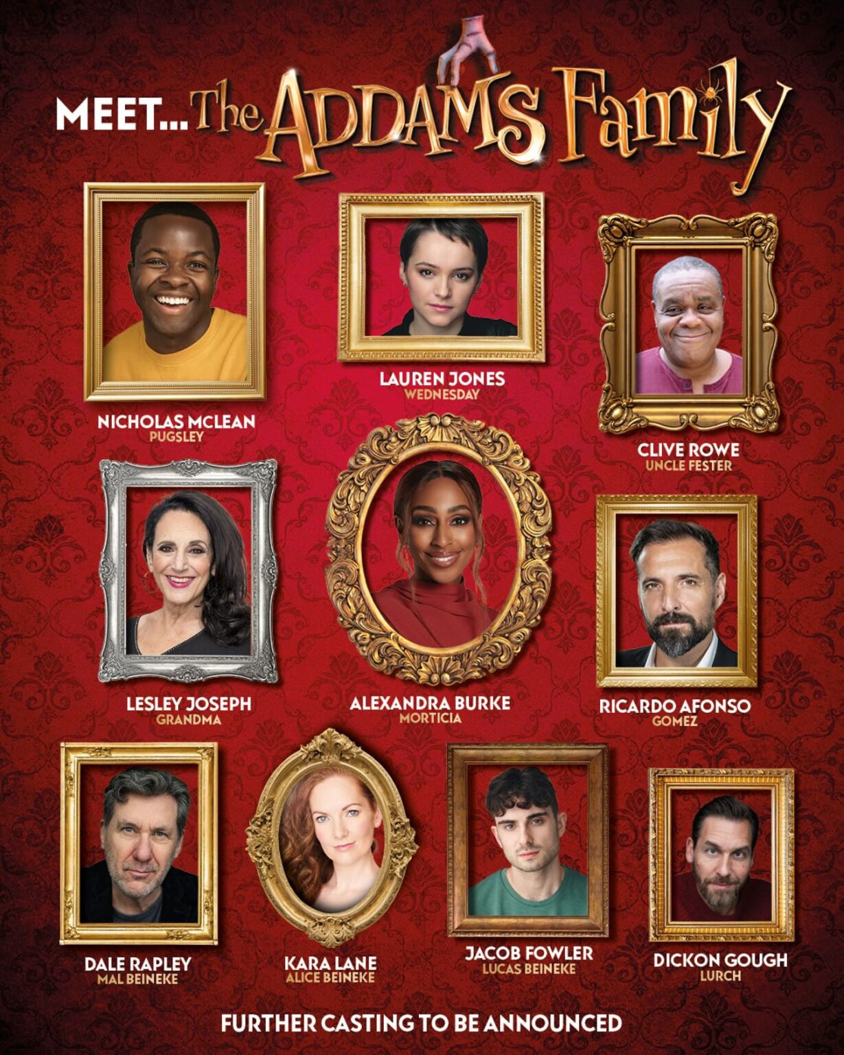The Addams Family Tour 2025 UK Dates & Tickets