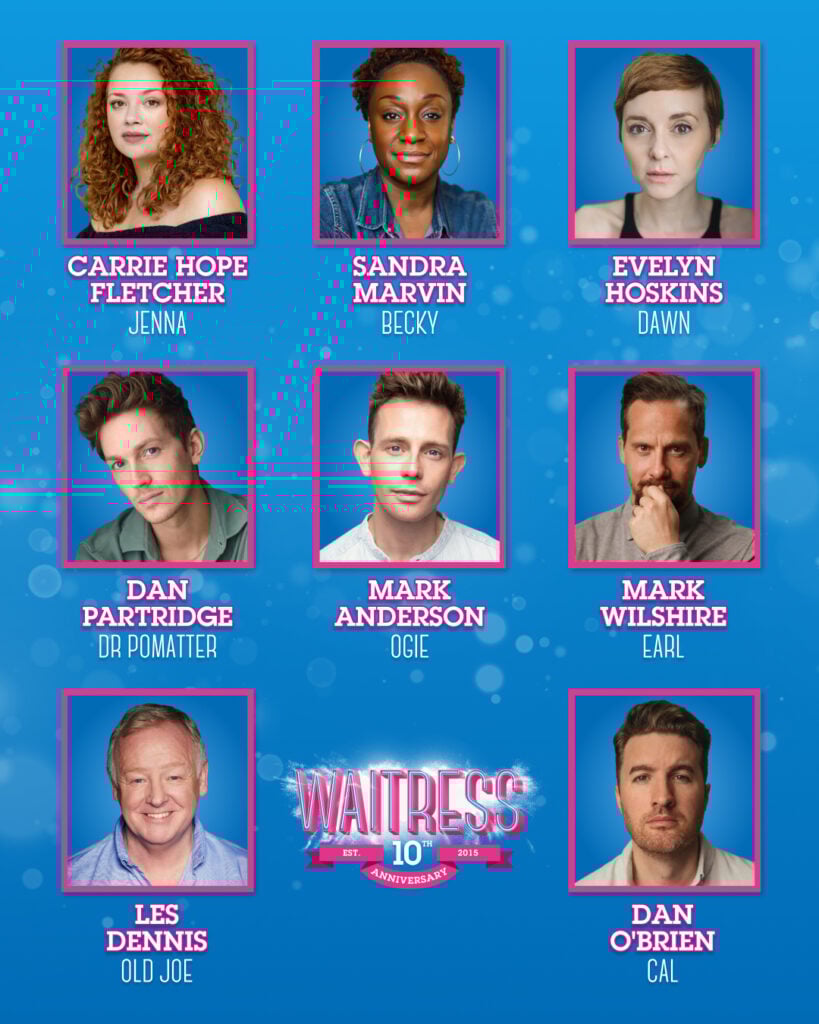 Waitress UK Tour 2026 Cast
